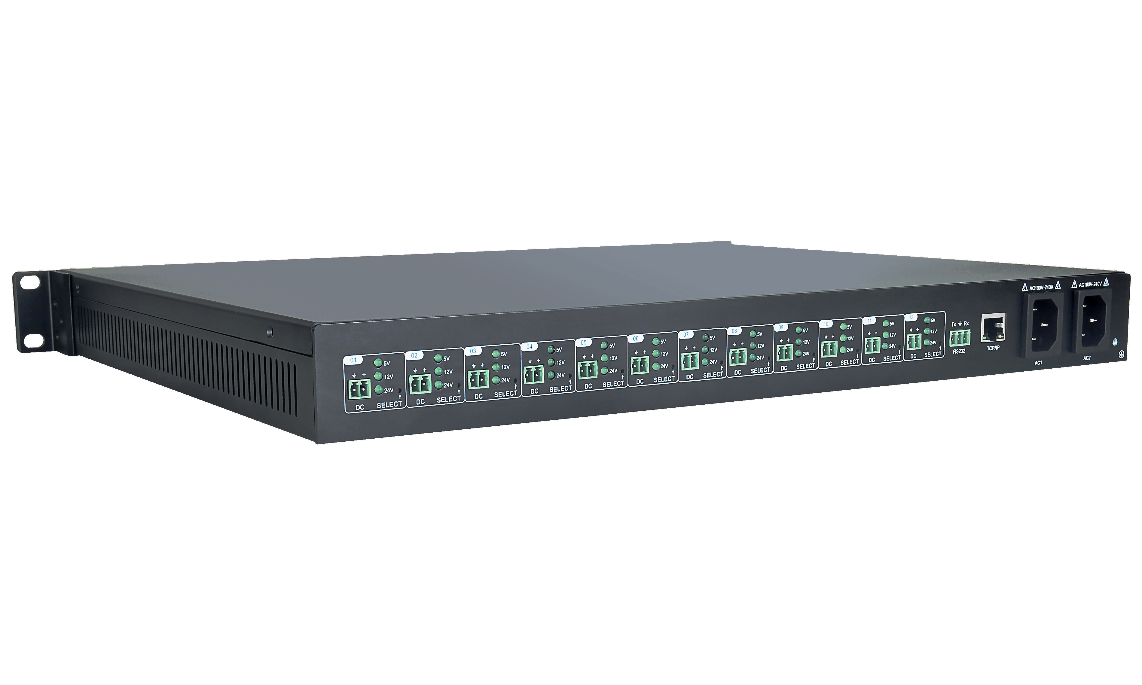 Power Perfect: TechLogix RKPS 12 port power hub