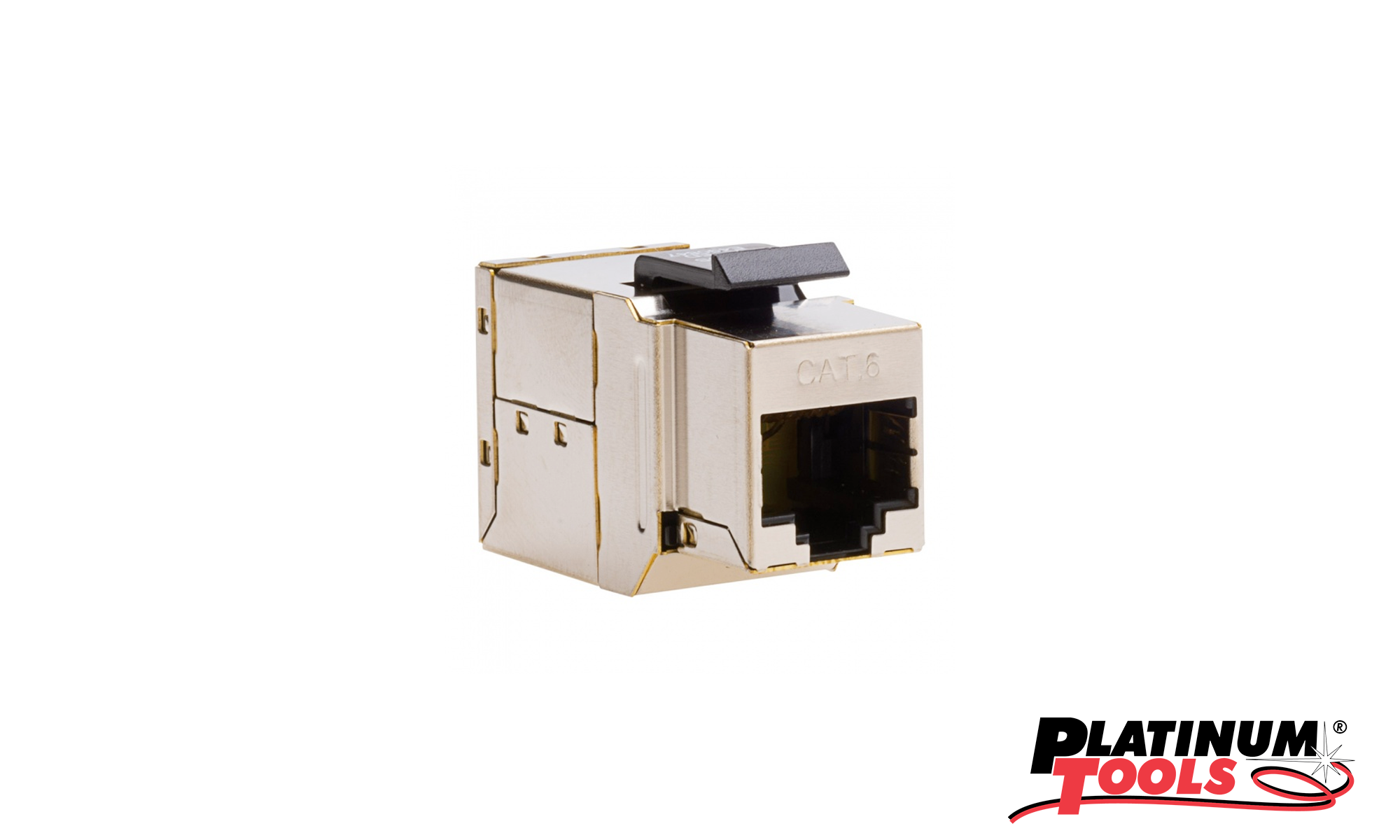 Twisted pair keystone -- female RJ45 to female RJ45